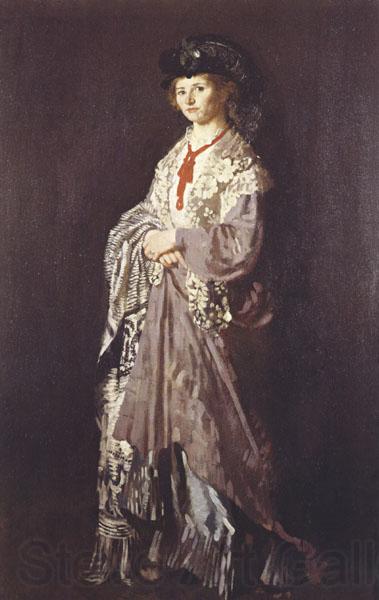 Sir William Orpen A Woman in Grey Germany oil painting art